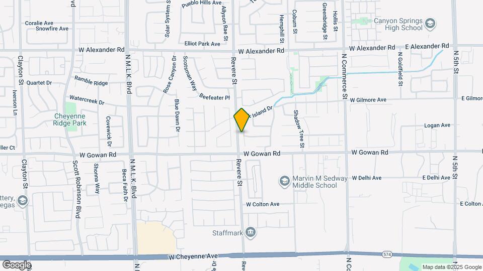 3639 Russian Olive St Map and Location Details