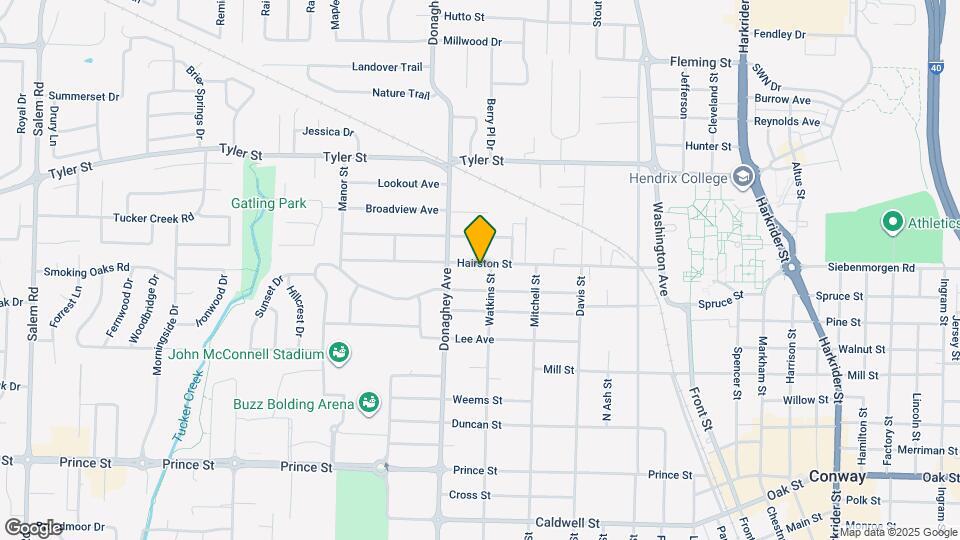2017 Hairston Ave Map and Location Details
