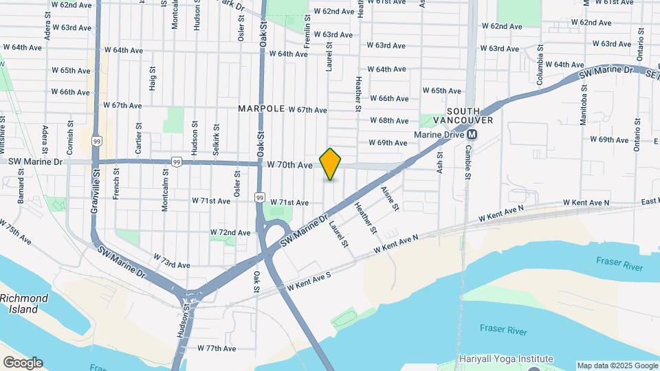 8636 Laurel St Map and Location Details