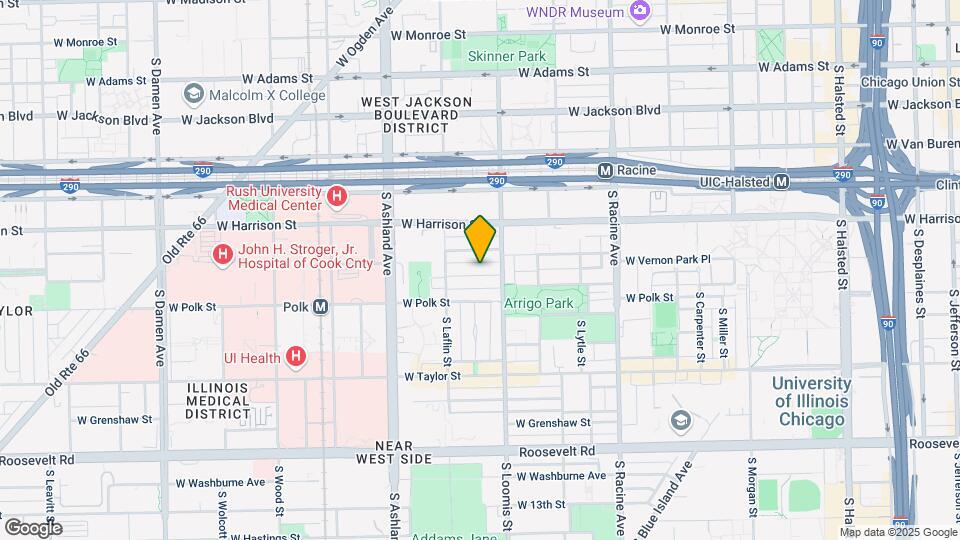 1422 W Lexington St Map and Location Details