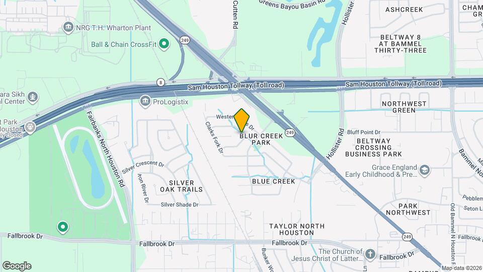 15406 Bay Lodge Ln Map and Location Details