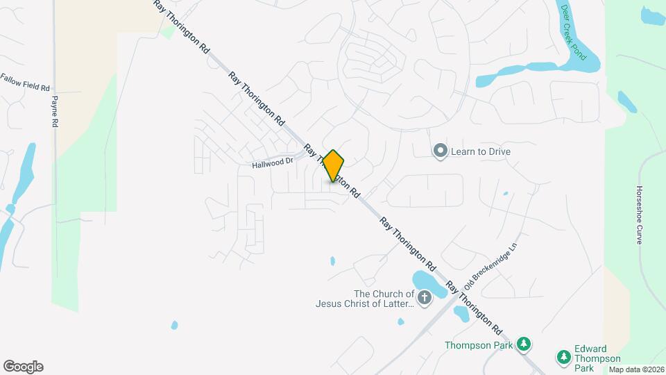 1549 Hallwood Ln Map and Location Details