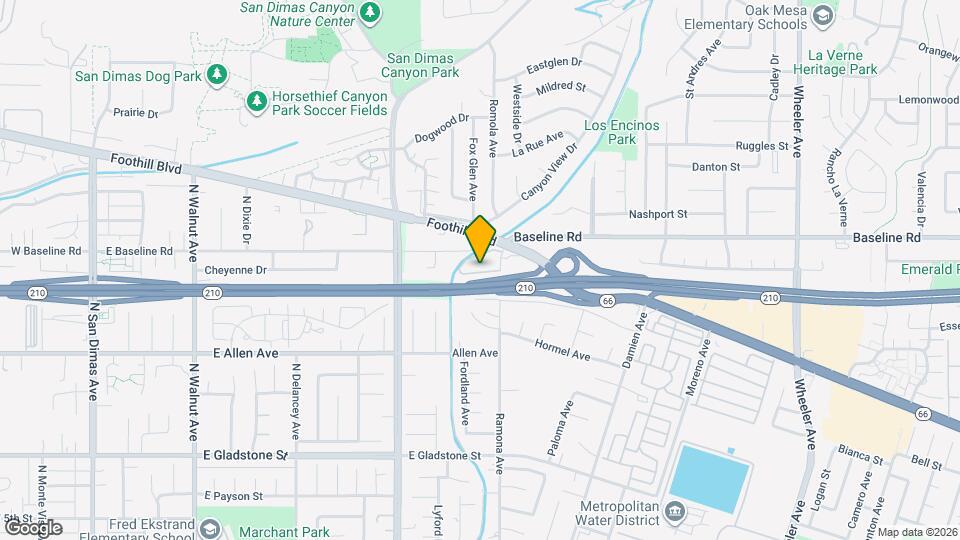 4535 Ramona Ave Map and Location Details