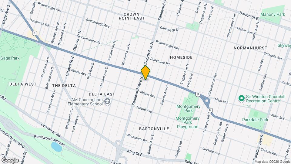 10 Crosthwaite Ave S Map and Location Details