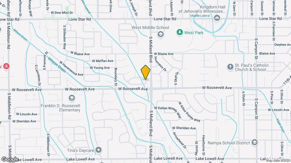 1004 W Peregrine Dr Map and Location Details