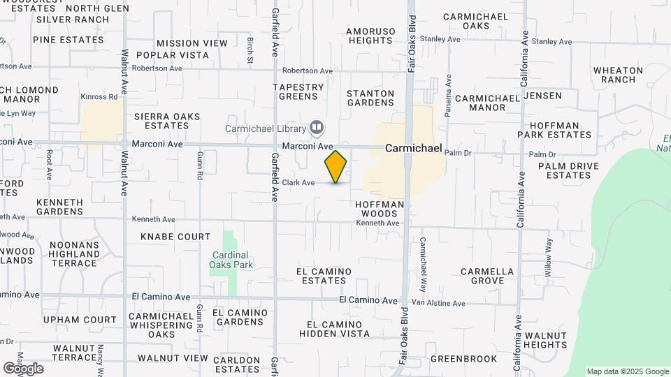 5636 Clark Ave Map and Location Details