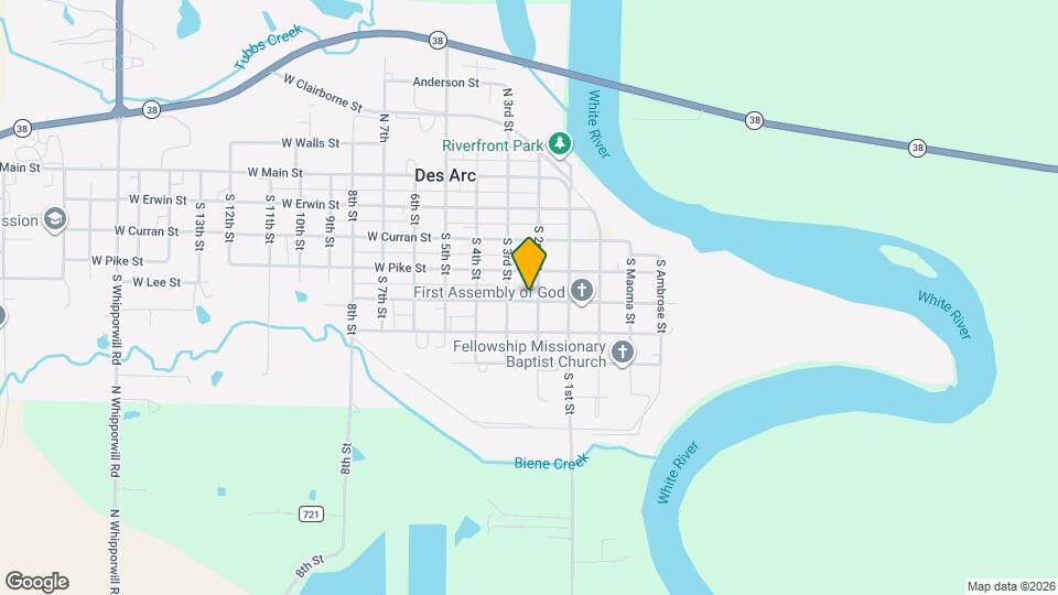 206 W Chester St Map and Location Details