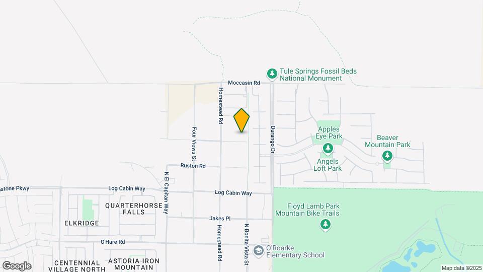 8500 Rocky Ave Map and Location Details
