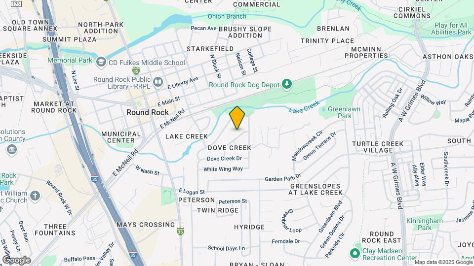 604 Quail Creek Dr Map and Location Details