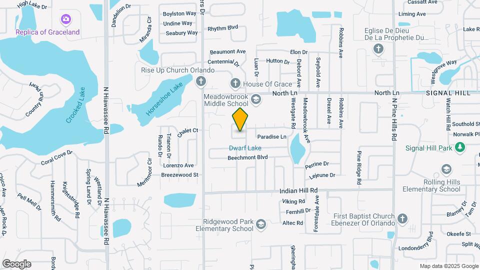 6007 Oakcrest Cir Map and Location Details