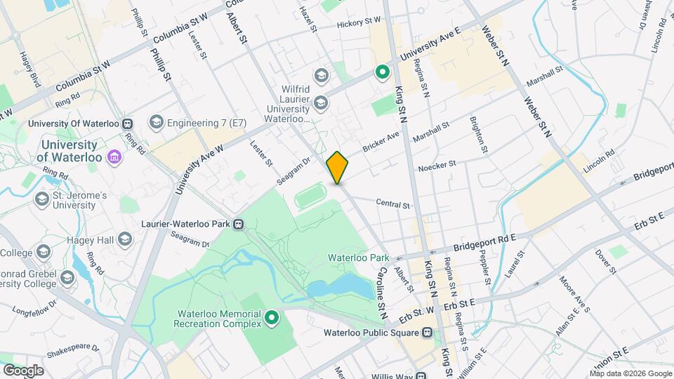 133 Albert St Map and Location Details