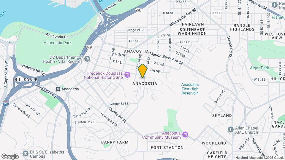 2207-2209 16th St SE Map and Location Details