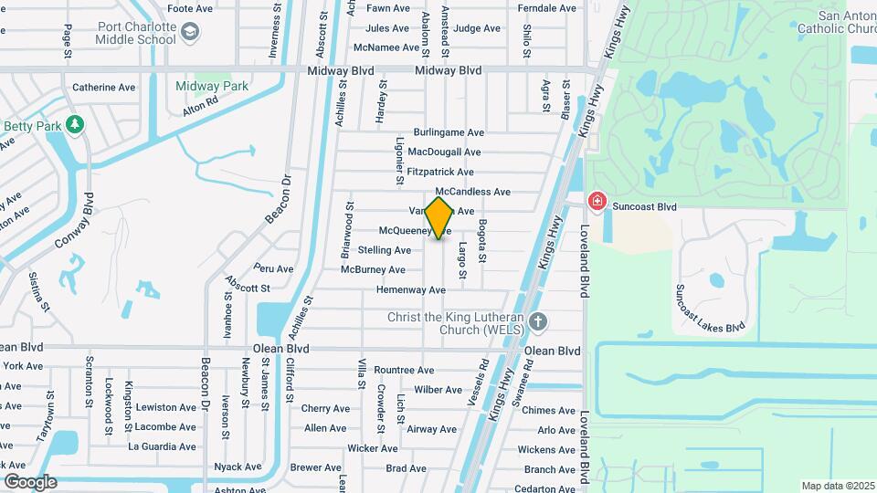 2393 Staver St Map and Location Details