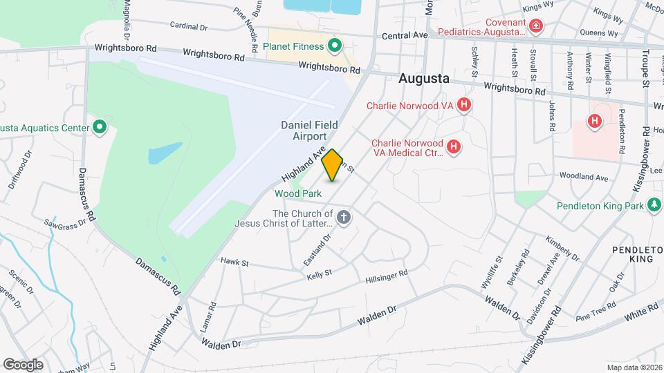 2017 Pennsylvania Ave Mapa y Detalles de la Ubicación