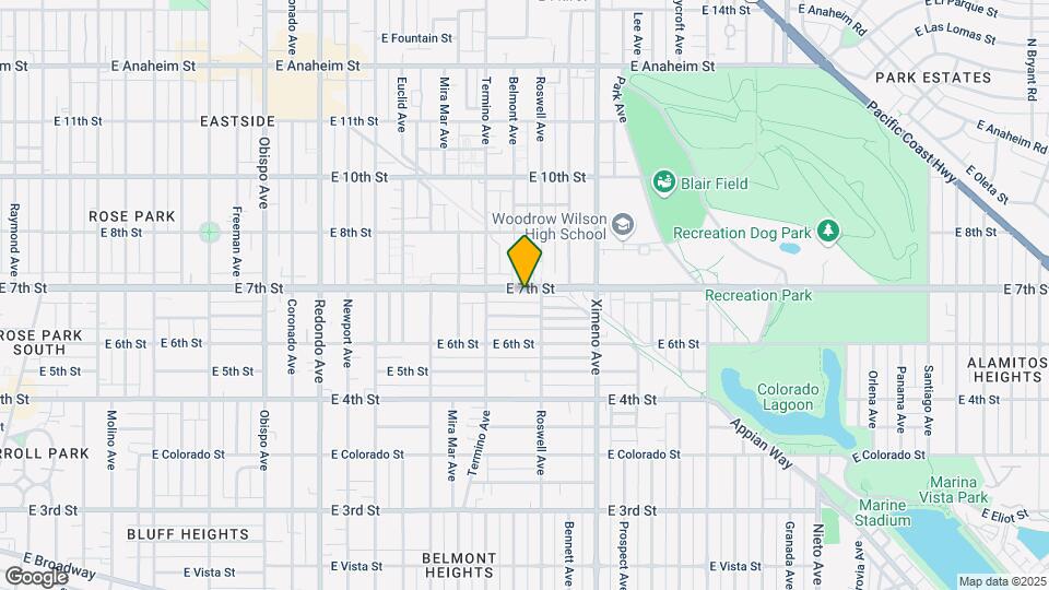 4112 E 7th St Map and Location Details