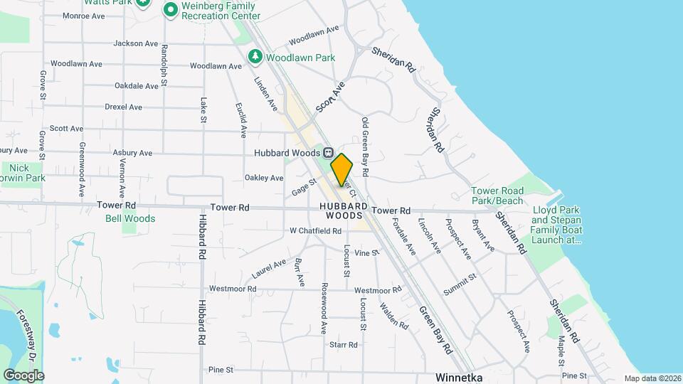 913 Green Bay Rd Map and Location Details