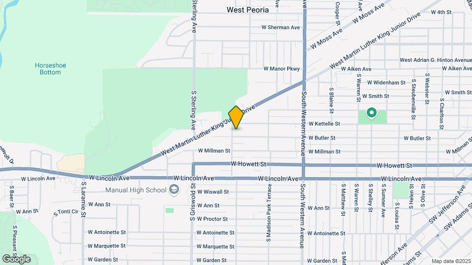 2221 W Butler St Map and Location Details