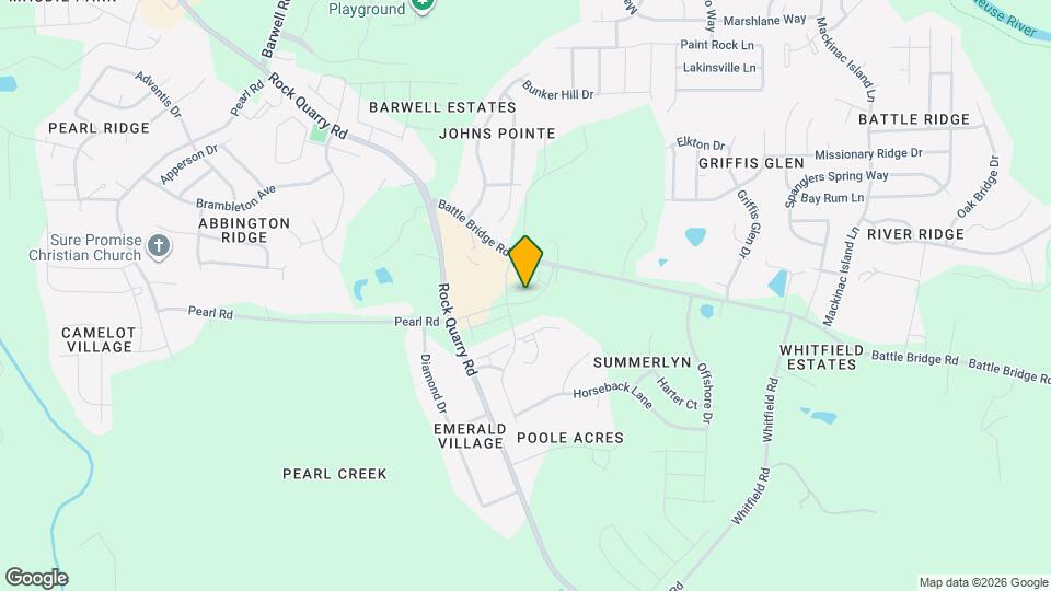 6417 Granite Quarry Dr Map and Location Details