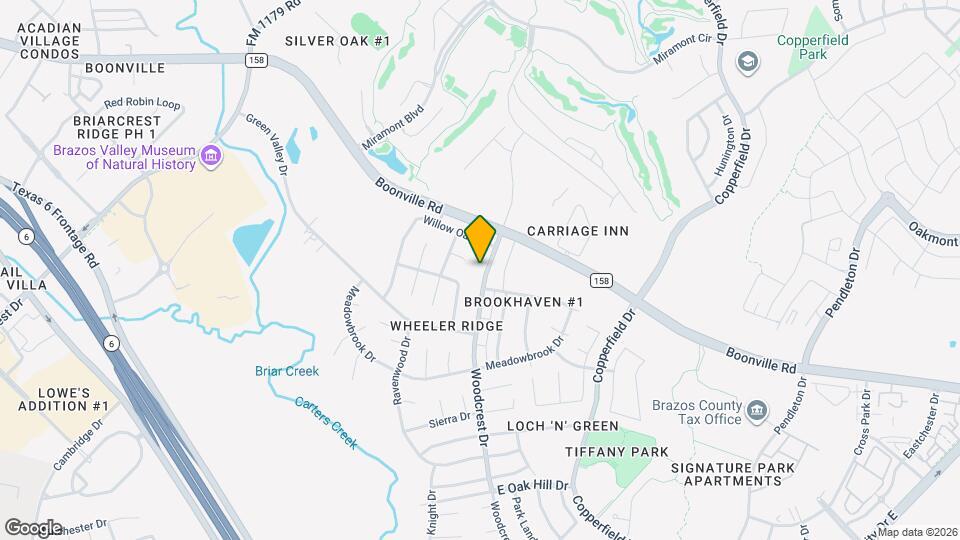 4207 Woodcrest Dr Map and Location Details