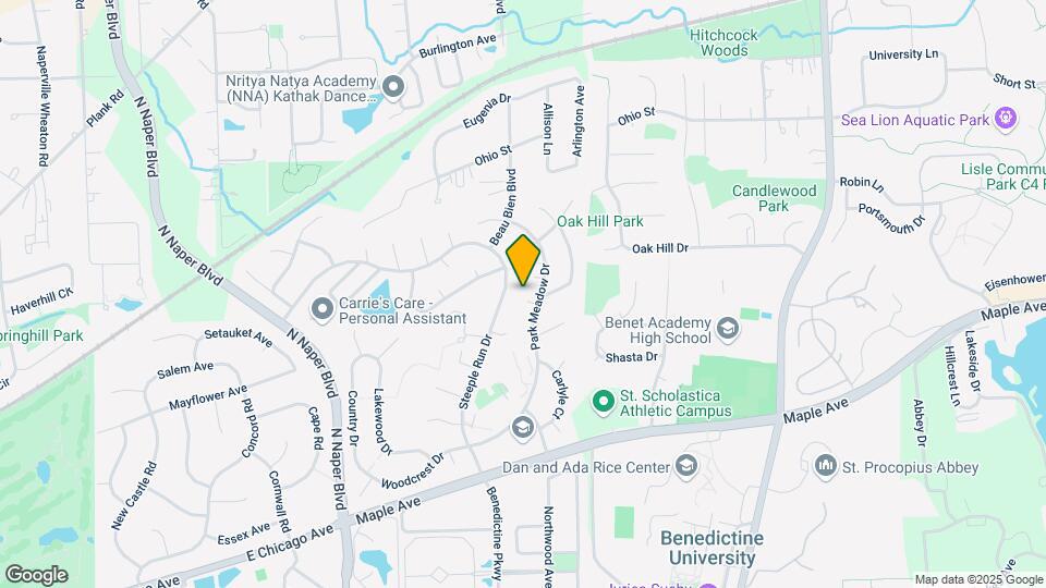 24W500 Seabrook Ct Map and Location Details