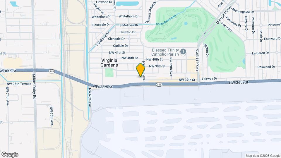 3700 NW 62nd Ave-Unit -106 Map and Location Details