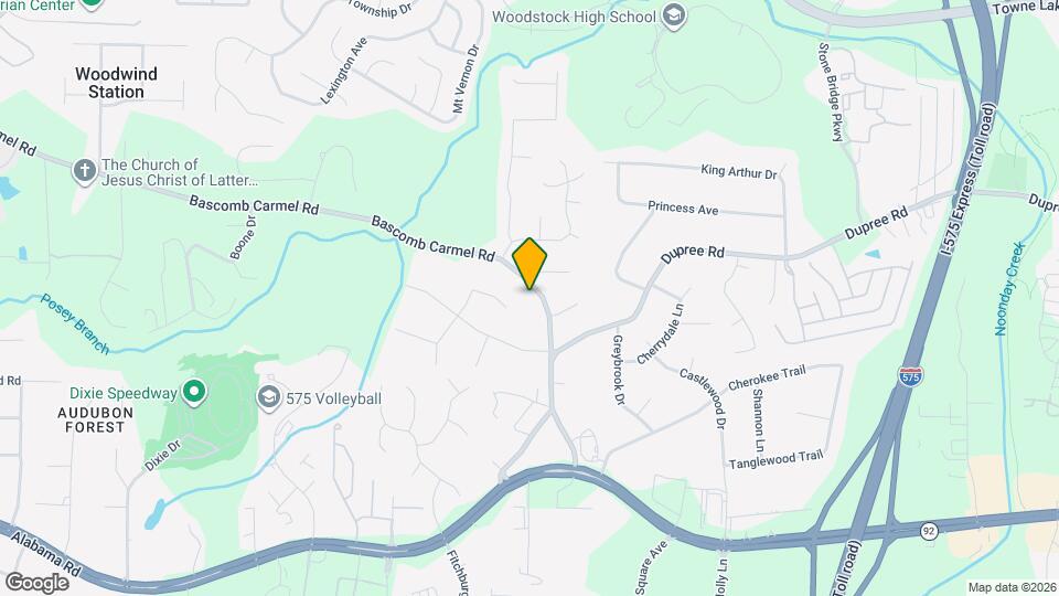 2039 Bascomb Carmel Rd Map and Location Details