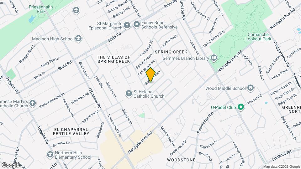 5827 Spring Green Map and Location Details