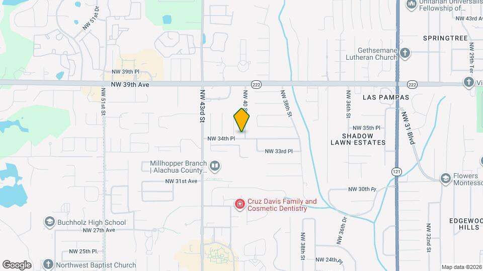 3426 NW 40 St Map and Location Details