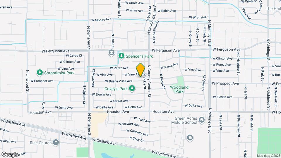 2956 W Buena Vista Ave Map and Location Details