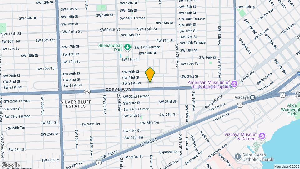 2131 SW 19th Ave Map and Location Details