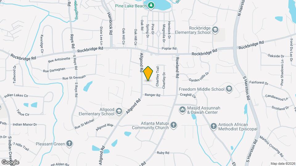 4416 Chartley Ln Map and Location Details