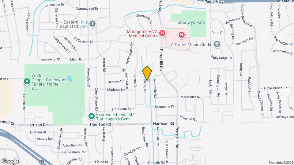 839 Greg Dr Map and Location Details