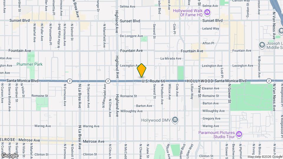 6677 Santa Monica Blvd, Unit PL FL4-ID723 Mapa y Detalles de la Ubicación