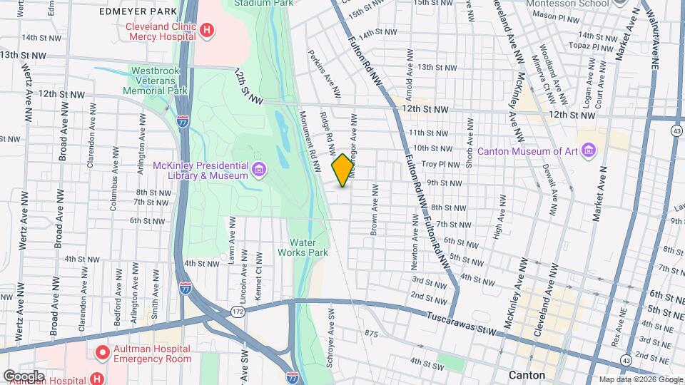 816 Cody Ct NW Mapa y Detalles de la Ubicación