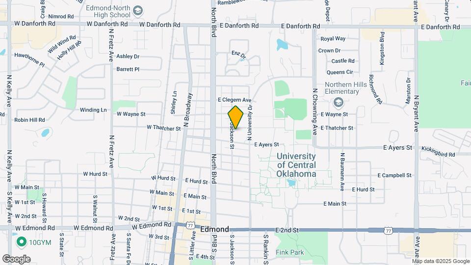 420 N Jackson St Map and Location Details