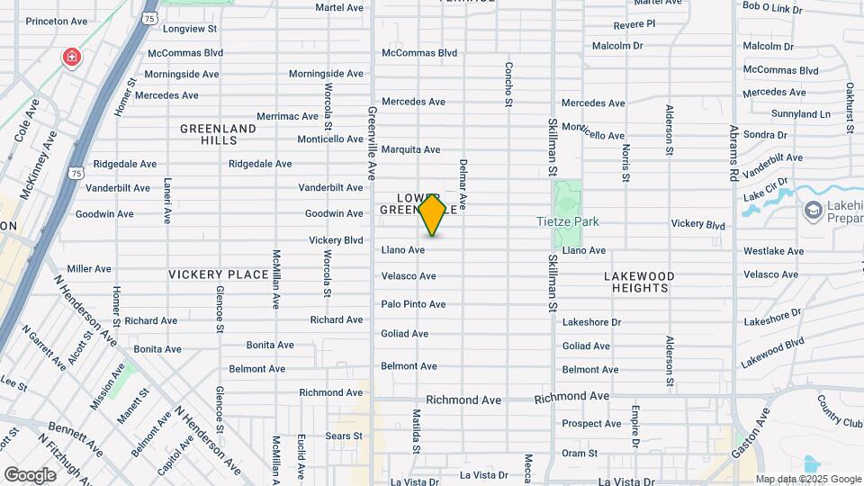 5813 Llano Ave Map and Location Details
