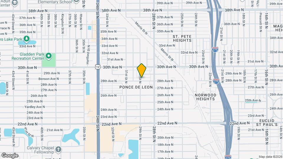 2801 29th St N Map and Location Details