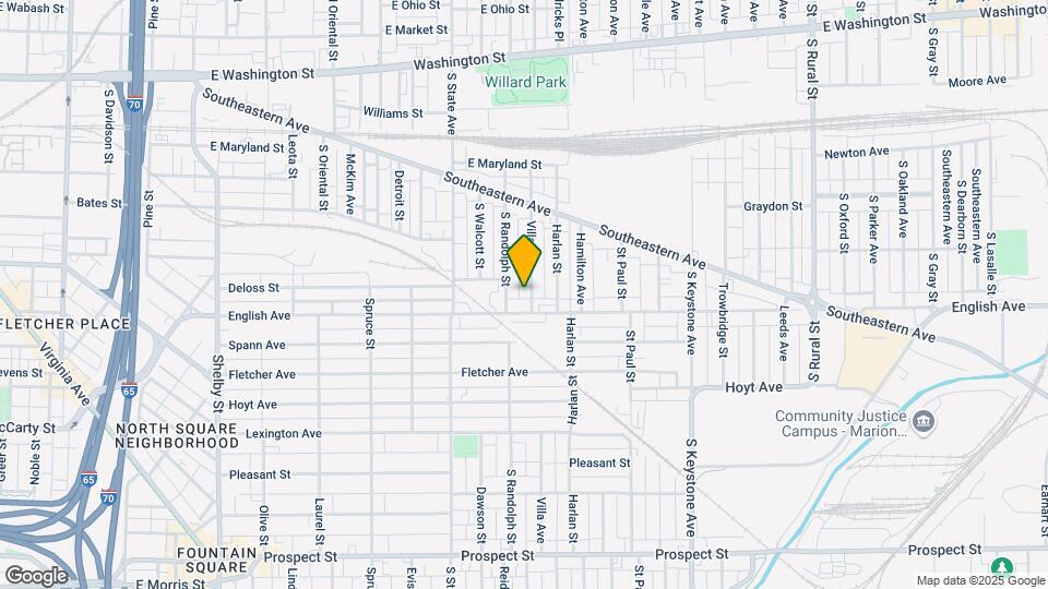 418 Villa Ave Mapa y Detalles de la Ubicación