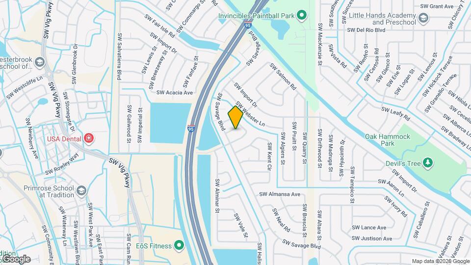 2446 SW Red Terrace Map and Location Details