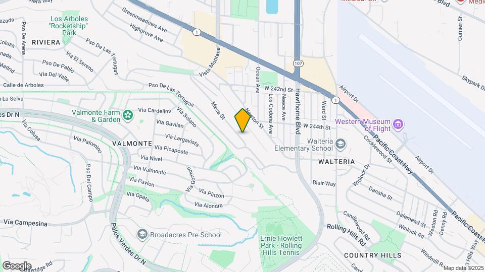 3923 Mesa St Map and Location Details