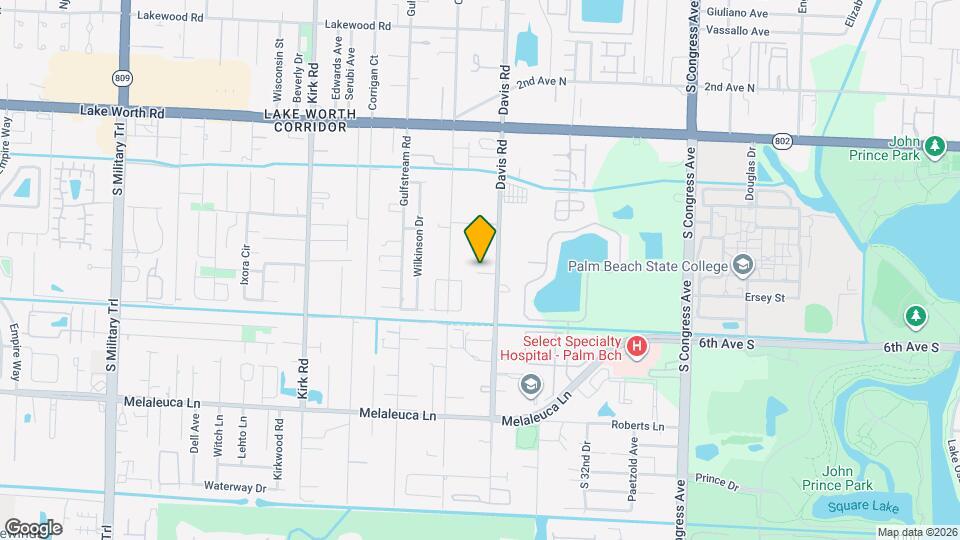 4361 Davis Rd Map and Location Details