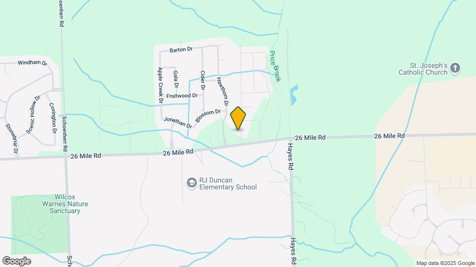 Redwood Washington Township MI Mapa y Detalles de la Ubicación