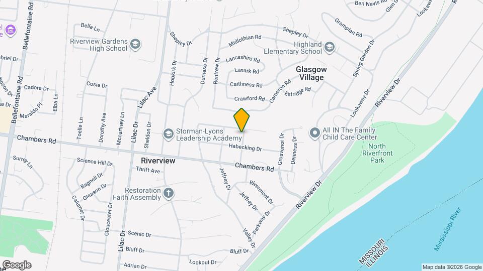 10063 Northgate Dr Map and Location Details