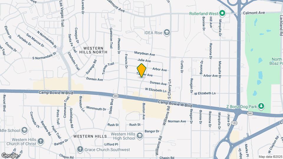 8100 Doreen Ave Map and Location Details
