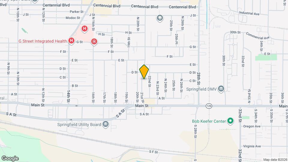 405 21st St Map and Location Details