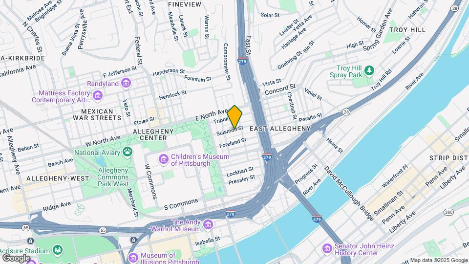 521 Suismon St Mapa y Detalles de la Ubicación
