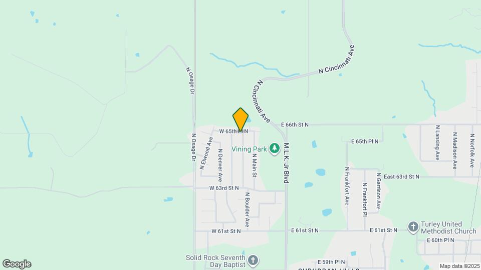 102 W 65th Pl N Map and Location Details