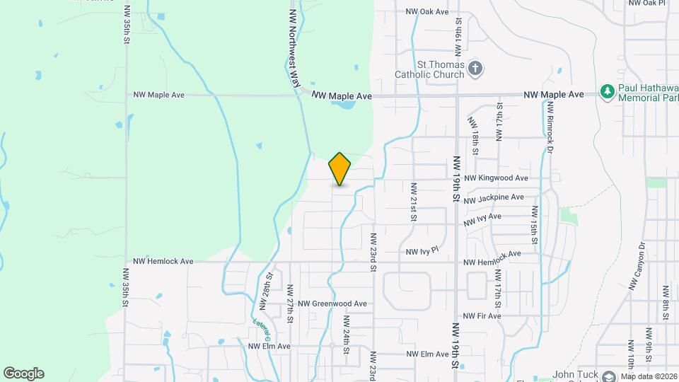 2483 NW Jackpine Ln Map and Location Details