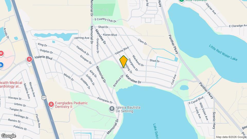 4724 Manatee Dr Map and Location Details