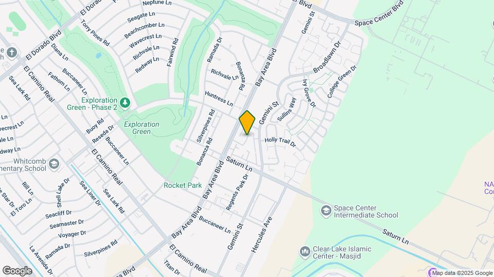 1516 Bay Area Blvd Mapa y Detalles de la Ubicación